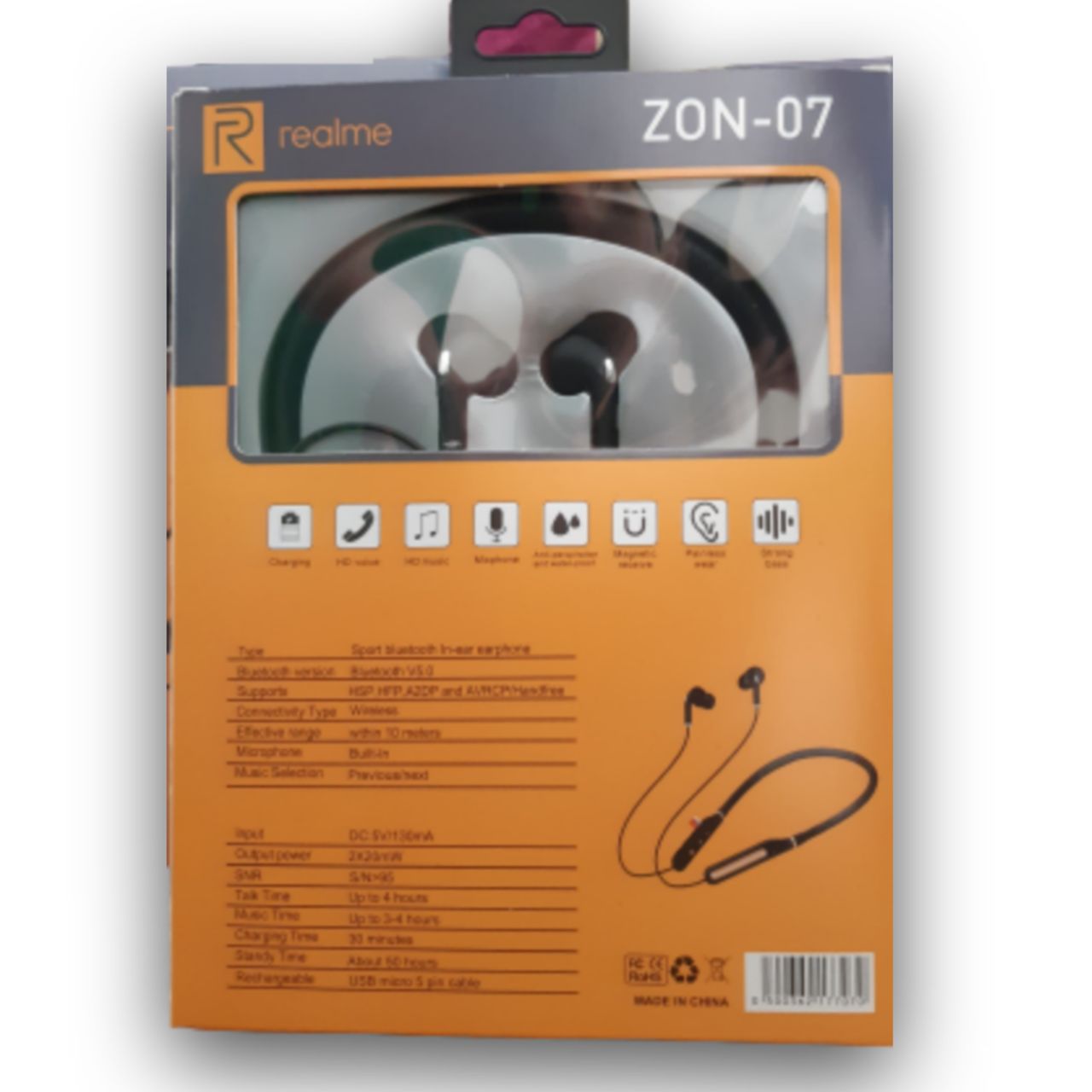 هدست بلوتوثی Realme مدل ZON-07