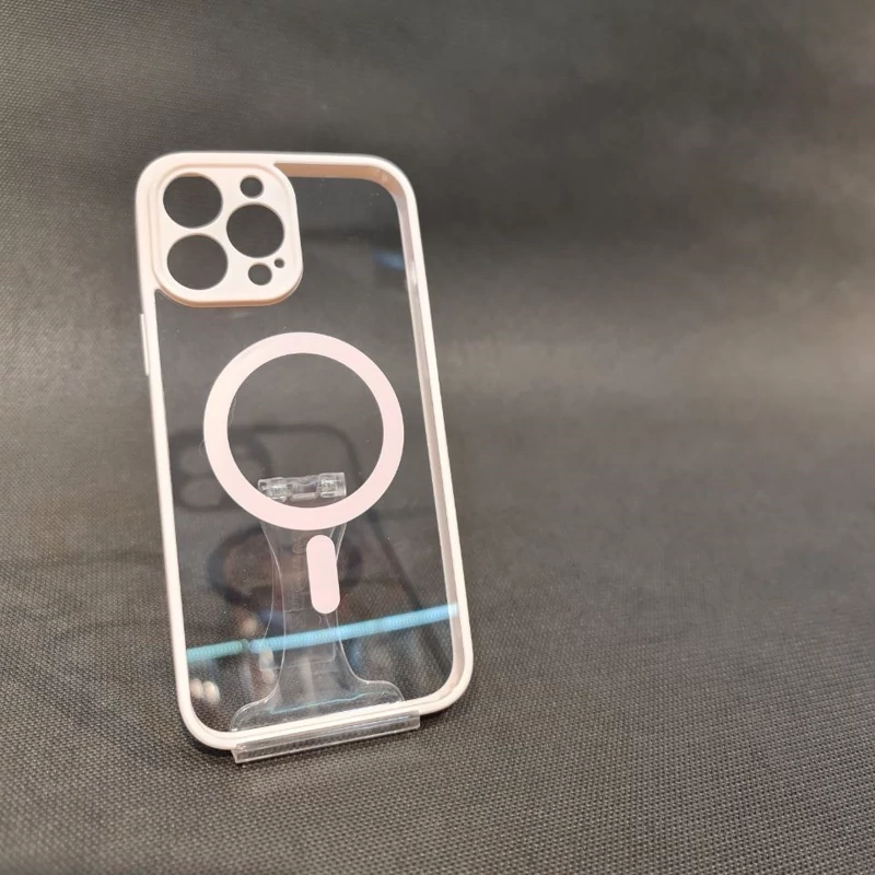 کاور مگ سیف مدل رنگی برای iPhone 13 Pro Max صورتی