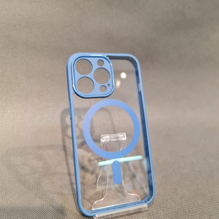 کاور مگ سیف مدل رنگی برای iPhone 13 Pro Maxآبی