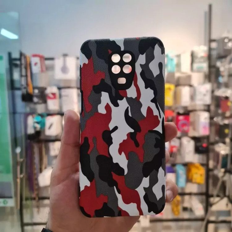 قاب چرمی چیریکی مدل xiaomi note 9s . note 9 pro قرمز