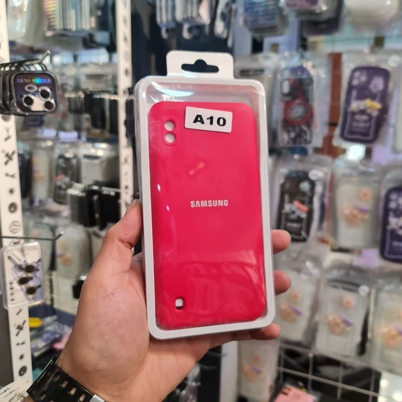 قاب محافظ سیلیکونی گوشی سامسونگ A10 قرمز