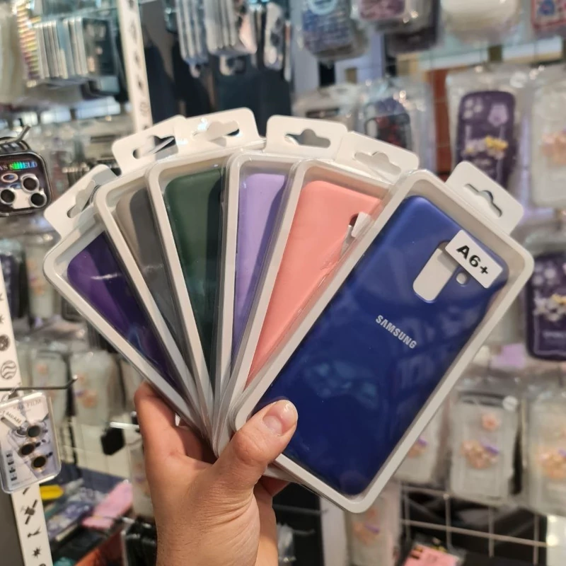 قاب محافظ سیلیکونی گوشی سامسونگ A6+
