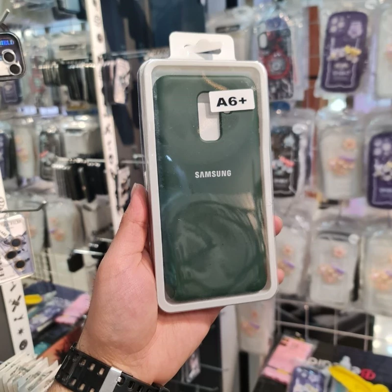 قاب محافظ سیلیکونی گوشی سامسونگ A6+