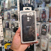 قاب محافظ سیلیکونی گوشی سامسونگ J6 و A6 مشکی