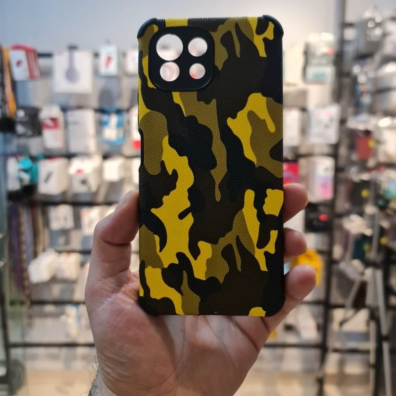 قاب چرمی چیریکی مدل xiaomi mi 11 lite زرد