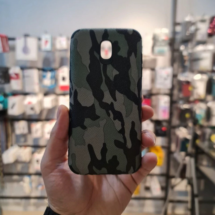 قاب چرمی چیریکی مدل samsung J7 Pro سبز