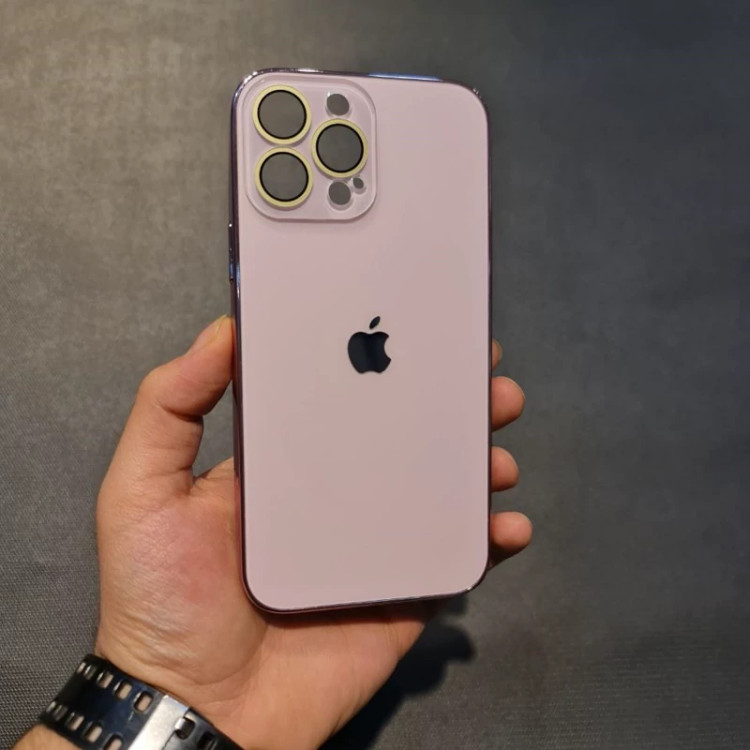 قاب آیفون New AG Matte Case مدل iphone 13 pro صورتی