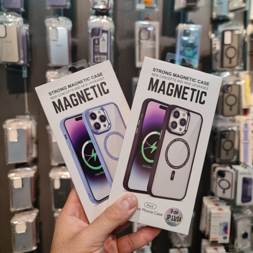 قاب شفاف مدل Magnetic مگ سیف Iphone 13