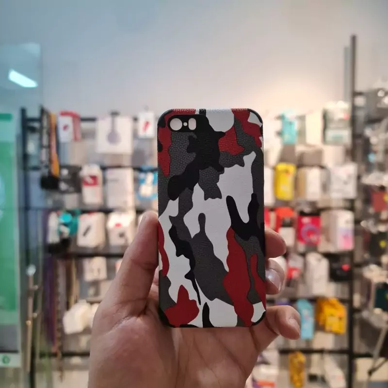 قاب چرمی چیریکی مدل   Iphone 5 . 5s سفید