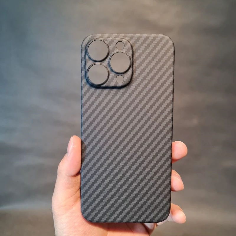 قاب فیبر کربنی اورجینال یوشیدا iPhone 14 pro max مشکی