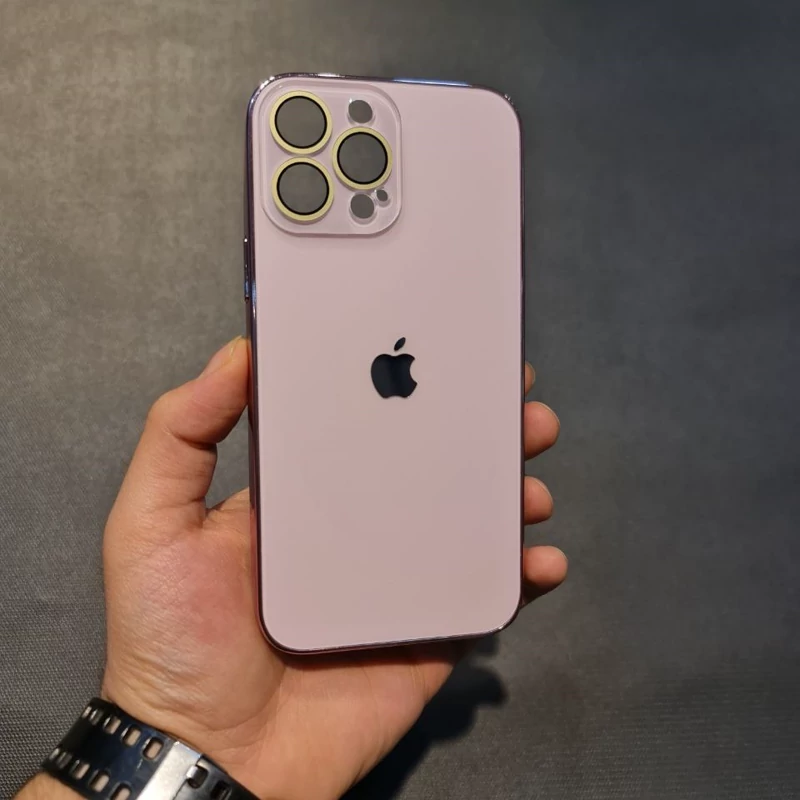قاب آیفون New AG Matte Case مدل iphone 11 proصورتی