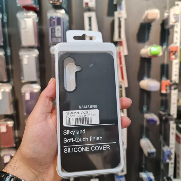 قاب محافظ سیلیکونی گوشی سامسونگ Samsung Galaxy M14 مشکی
