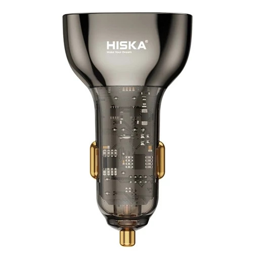 خرید و قیمت شارژر فندکی 95 وات هیسکا مدل HCC-326 از اکسسوری استور با شارژ سریع PD و QC 3.0