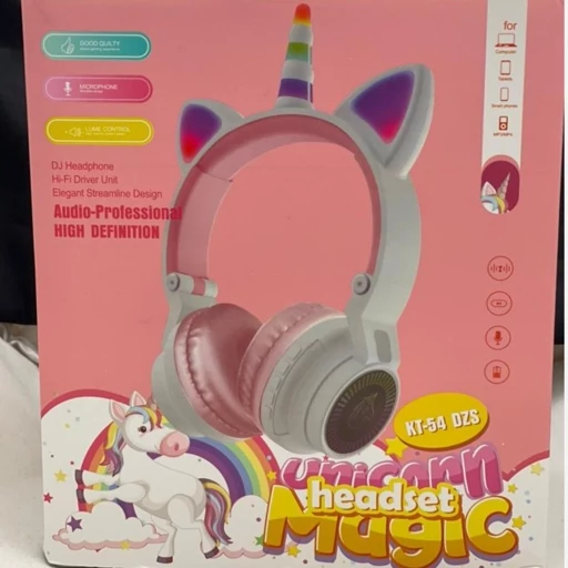 هدفون بلوتوثی مدل یونیکورن کد YPPK-KT54-DZS
