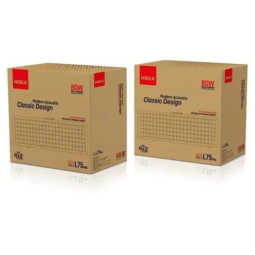 اسپیکر بلوتوثی برند هیسکا مدل L75ms با طراحی جذاب و مدرن، موجود در فروشگاه اکسسوری استور.