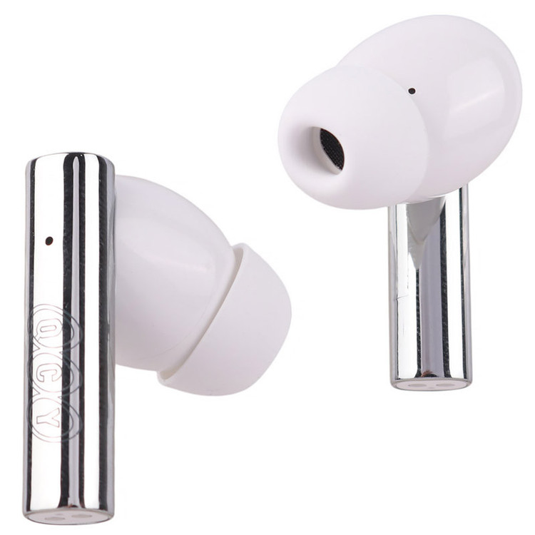 هندزفری بلوتوثی QCY T19 Pro با طراحی ارگونومیک داخل گوش، موجود در فروشگاه اکسسوری استور.