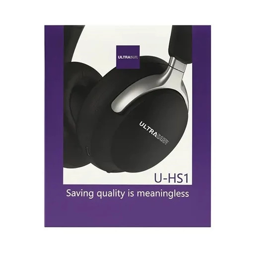 هدفون بلوتوثی روگوشی اولتراسور مدل U-Hs1 با طراحی شیک و بالشتکهای نرم، موجود در اکسسوری استور.