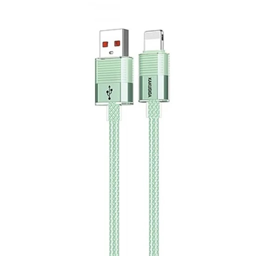 کابل تبدیل USB به لایتنینگ کاکوسیگا مدل KSC-985 با طول 1.2 متر در فروشگاه اکسسوری استور.