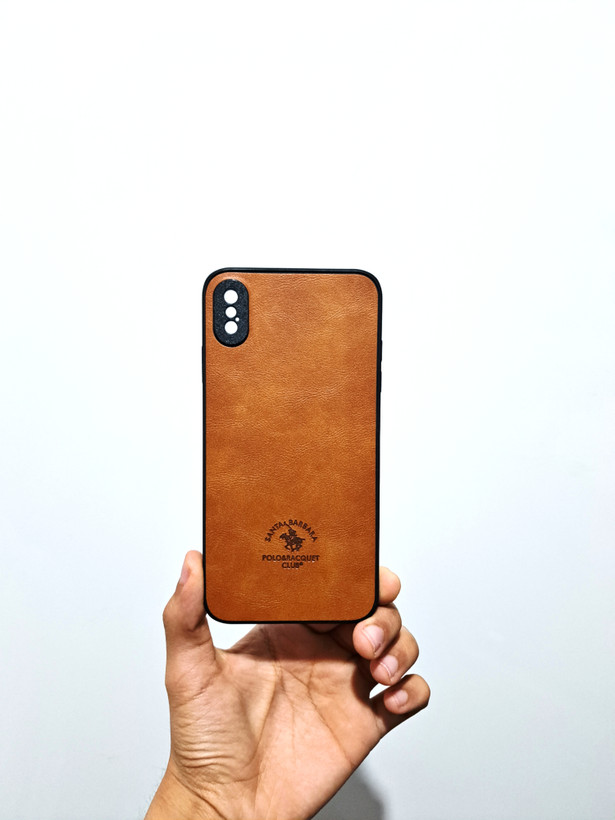 قاب آیفون چرمی مدل XS MAX
