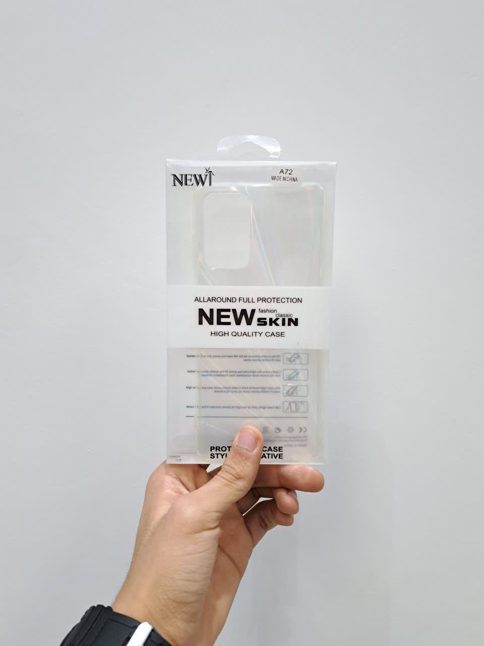 قاب شفاف NEW SKIN سامسونگ A72