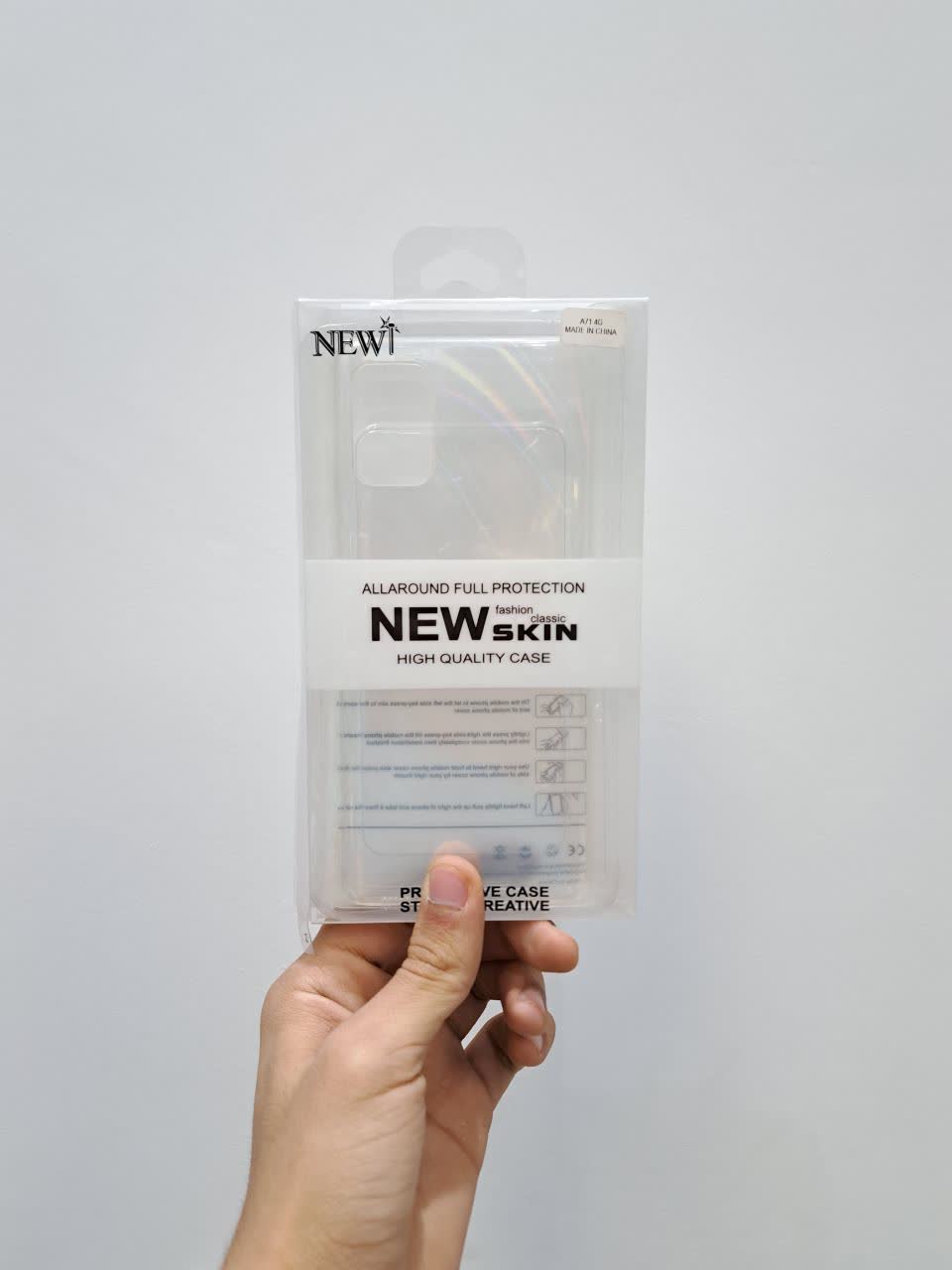 قاب شفاف NEW SKIN سامسونگ A71