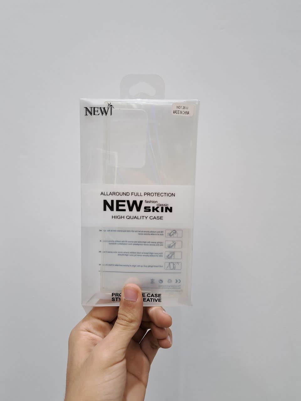 قاب شفاف NEW SKIN سامسونگ S20 ULTRA