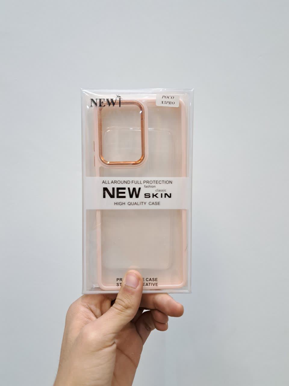 قاب شفاف شیائومی NEW SKIN مدل POCO X5 PRO