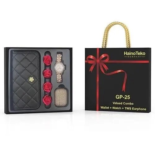 پک کادویی ساعت هاینوتکو مدل GP25 همراه با ایرپاد و کیف