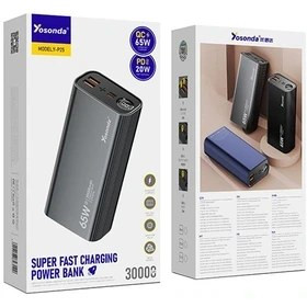 خرید و قیمت پاوربانک یوسوندا مدل Y-P25 ظرفیت 30000 در اکسسوری استور