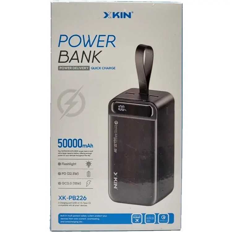 خرید و قیمت پاوربانک Xkin مدل XK Pb226 ظرفیت 50000 در اکسسوری استور