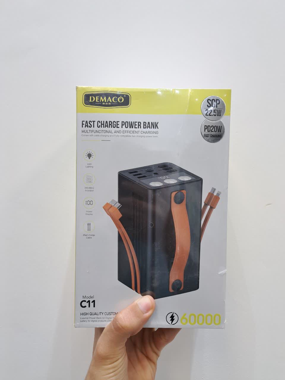 پاور بانک 60000 دیماکو C11