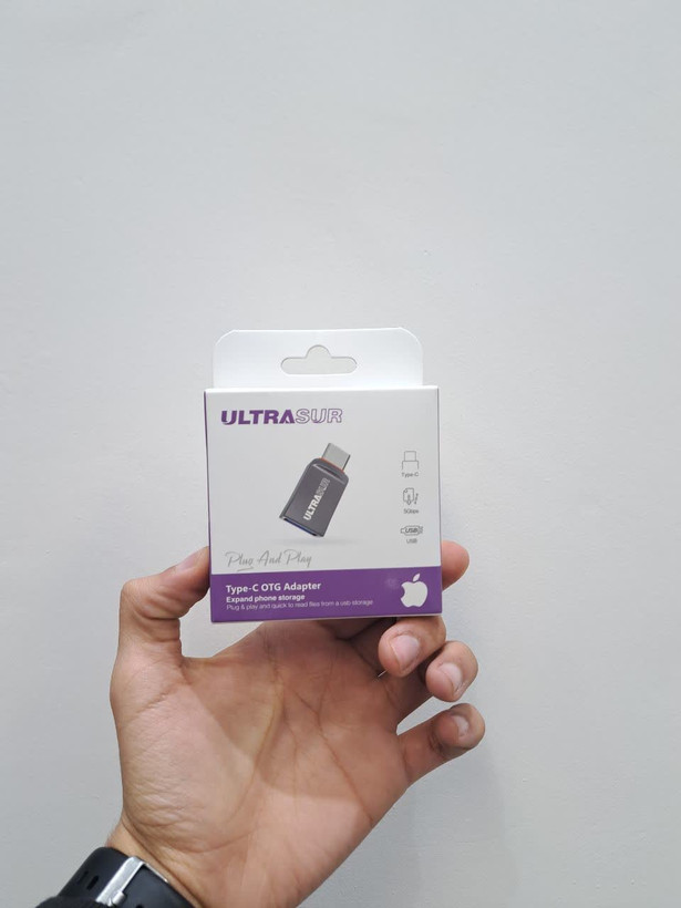 خرید و قیمت مبدل OTG اولتراسور Type C به USB در اکسسوری استور