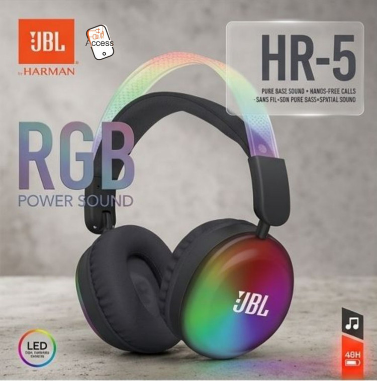 خرید هدفون طرح JBL مدل HR-5 با بهترین قیمت در اکسسوری استور
