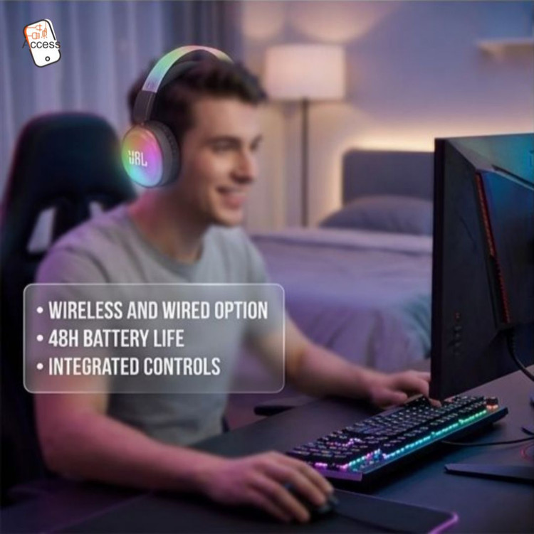 خرید هدفون طرح JBL مدل HR-5 با بهترین قیمت در اکسسوری استور