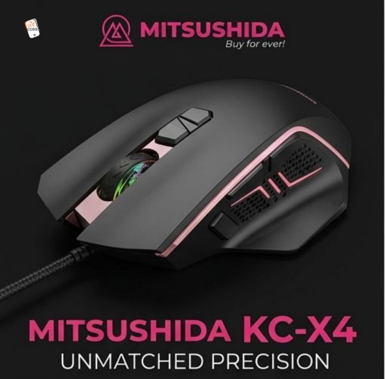 خرید و استعلام قیمت ماوس گیمینگ Mitsushida KC-X4 در اکسسوری استور