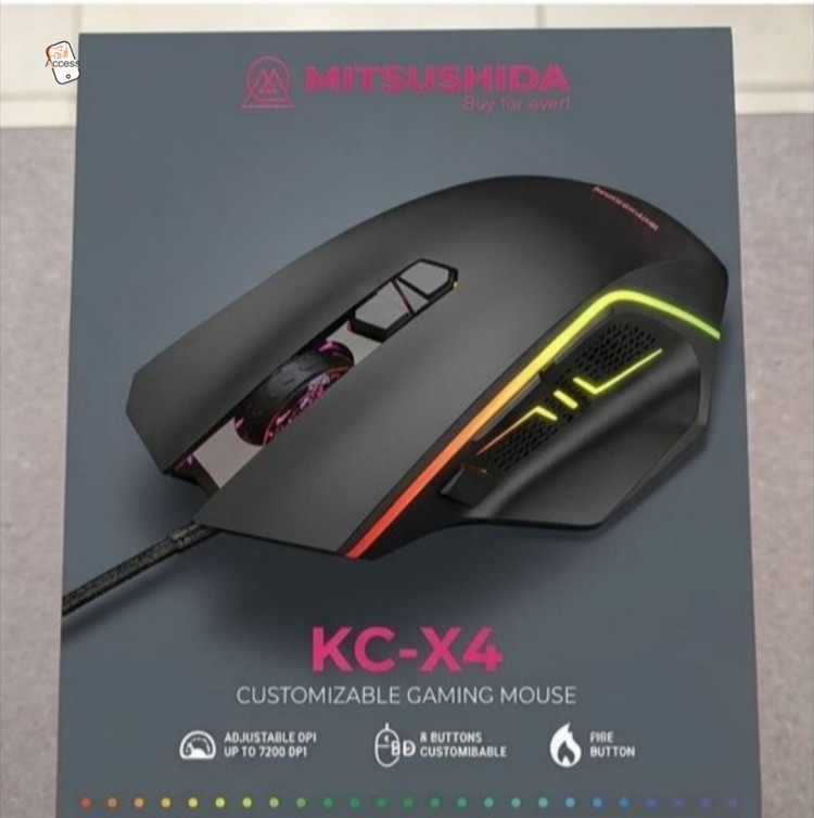 خرید و استعلام قیمت ماوس گیمینگ Mitsushida KC-X4 در اکسسوری استور
