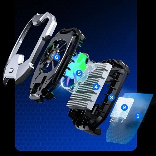 خرید و قیمت فن خنک کننده موبایل آکو AKO مدل AF3