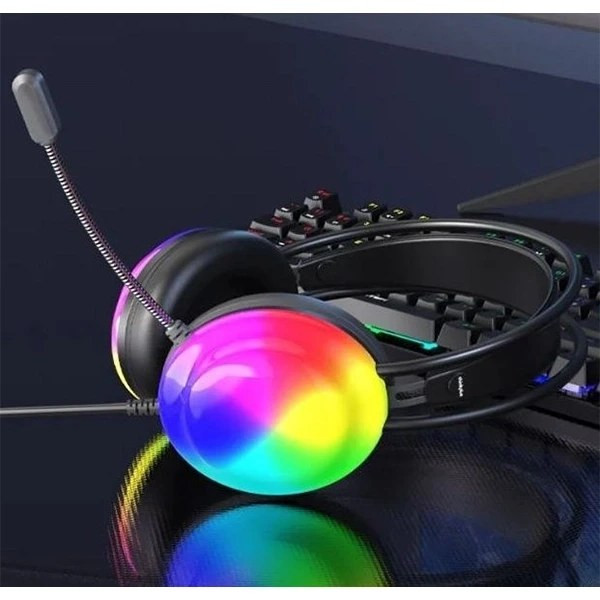 خرید و قیمت هدست گیمینگ G602 با سیم صدای ۷.۱ کاناله و نورپردازی RGB