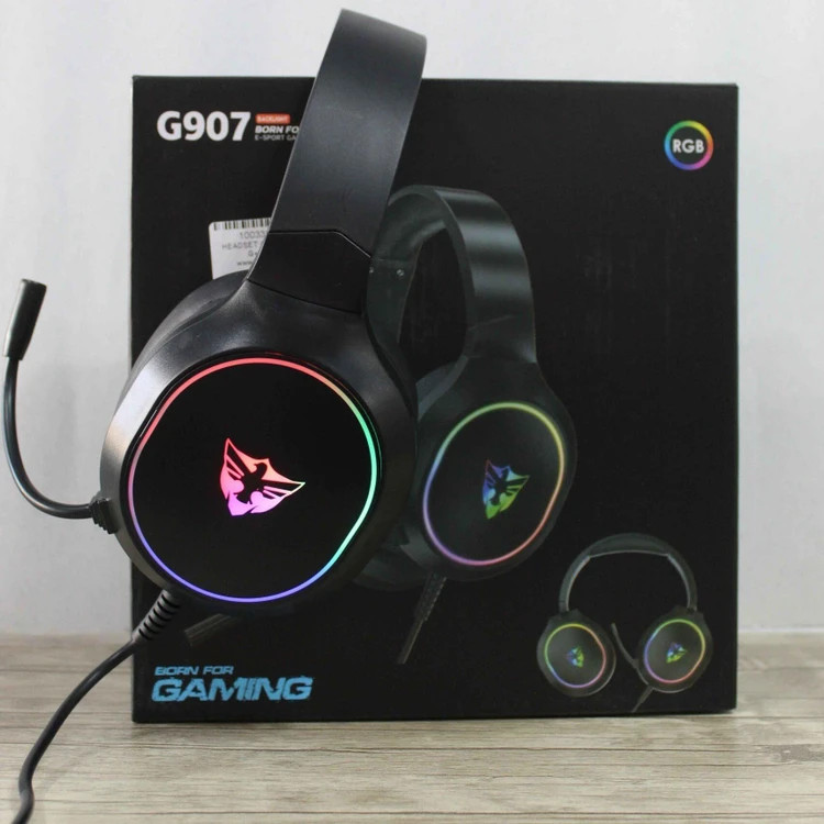 خرید وقیمت هدست مخصوص بازی G907 USB 7.1 RGB