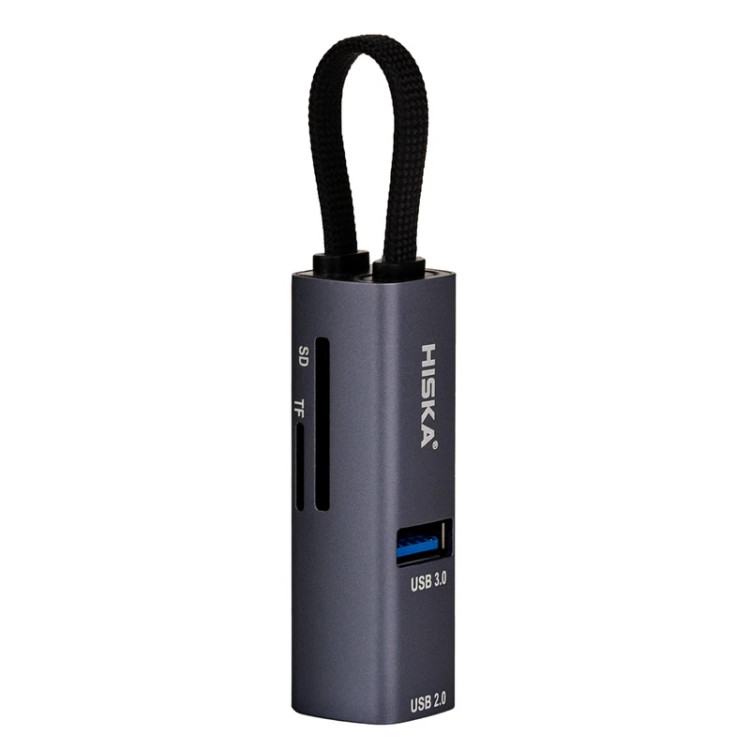 خرید و قیمت هاب پنج پورت USB-C هیسکا مدل HR-52