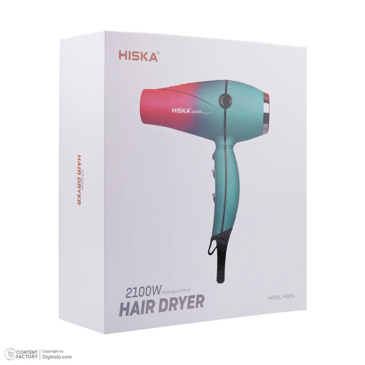 خرید و قیمت سشوار حرفه ای هیسکا مدل H5252