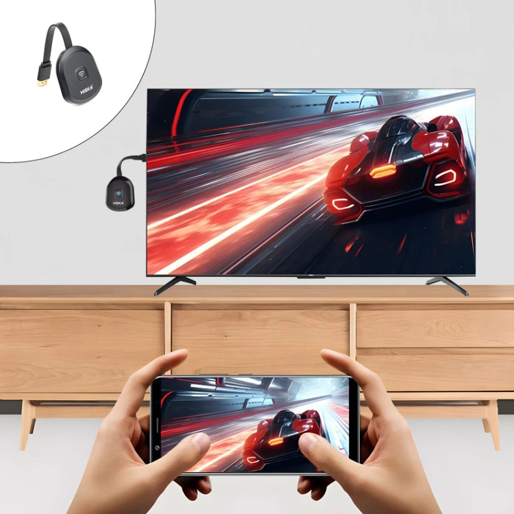 خرید و قیمت HDMI دانگل هیسکا مدل HR-30
