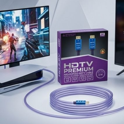 خرید و قیمت کابل HDMI 2.0 مدل HDTV Premium برند Mitsushida طول ۵ متر در اکسسوری استور