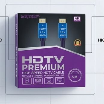 خرید و قیمت کابل HDMI 2.0 مدل HDTV Premium برند Mitsushida طول ۱.۵ متر در اکسسوری استور
