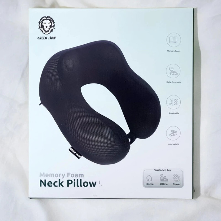 خرید و قیمت بالش طبی گردنی گرین لاین مدل GNMEFMNECKBK در اکسسوری استور.