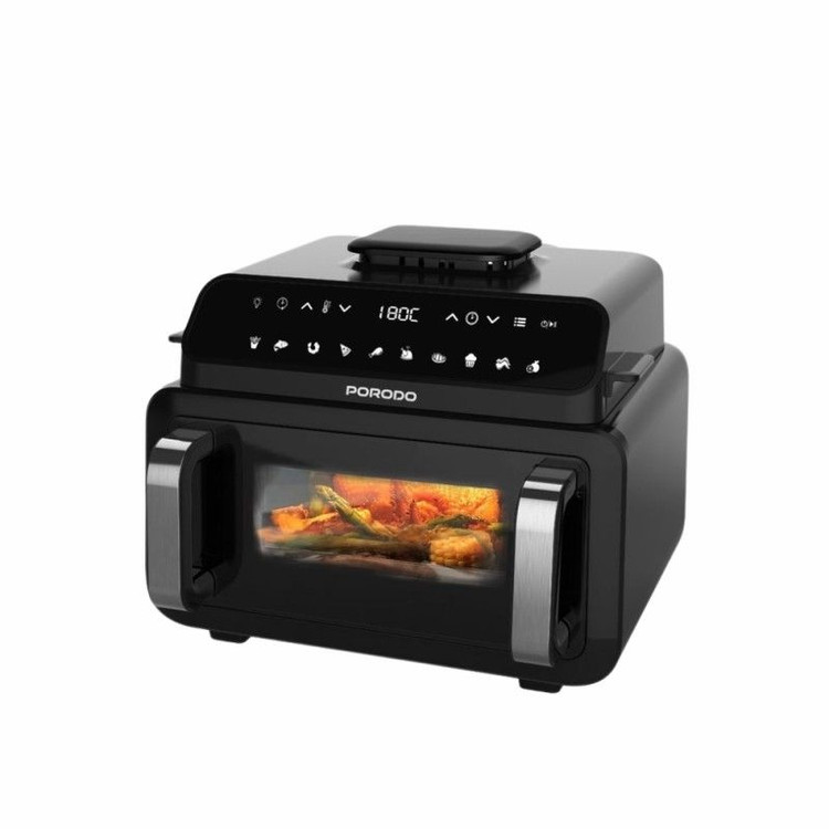 خرید و قیمت دستگاه چندکاره Porodo Flexi Cook Pro (گریل، فر پیتزا و هواپز) در اکسسوری استور