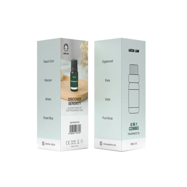 خرید ست روغن معطر Green Lion با قیمت مناسب و تضمین کیفیت در اکسسوری استور.