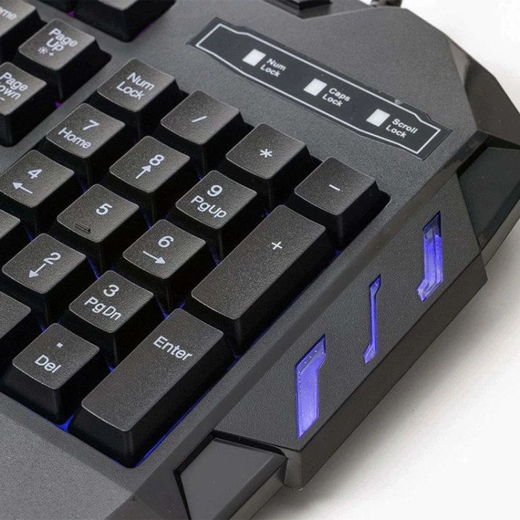 خرید کیبورد گیمینگ هیسکا HX-KEG400 RGB با بررسی قیمت در اکسسوری استور