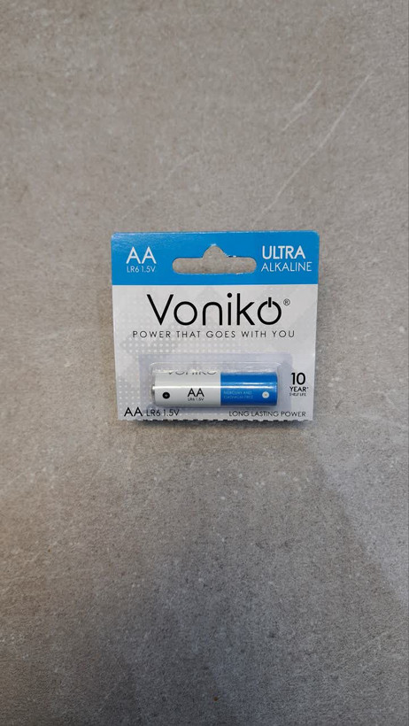 تصویر باتری قلمی Voniko جهت خرید با بهترین قیمت در اکسسوری استور.