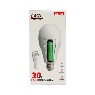 خرید و بررسی قیمت چراغ اضطراری LED آکو مدل AL-13 در اکسسوری استور